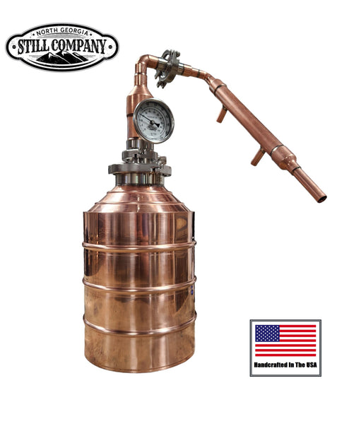 Prohibition 1920 Mighty Mite Package- 3 Gallon Still w/ Mini Pot Still Head