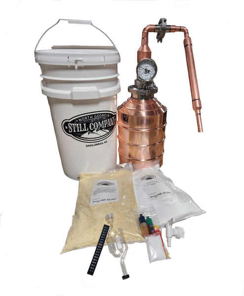 Prohibition 1920 Mighty Mite Package- 3 Gallon Still w/ Mini Pot Still Head