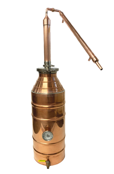 10 Gallon Still w/ 2" Pot Still Head & Condenser
