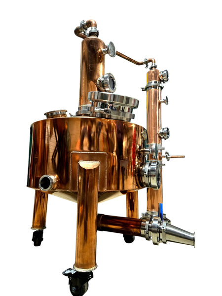 29 Gallon Conical Bottom Pot w/ Shotgun Condenser