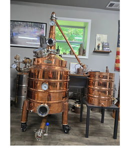 27 Gallon Bain Marie Jacketed Still w/ Worm