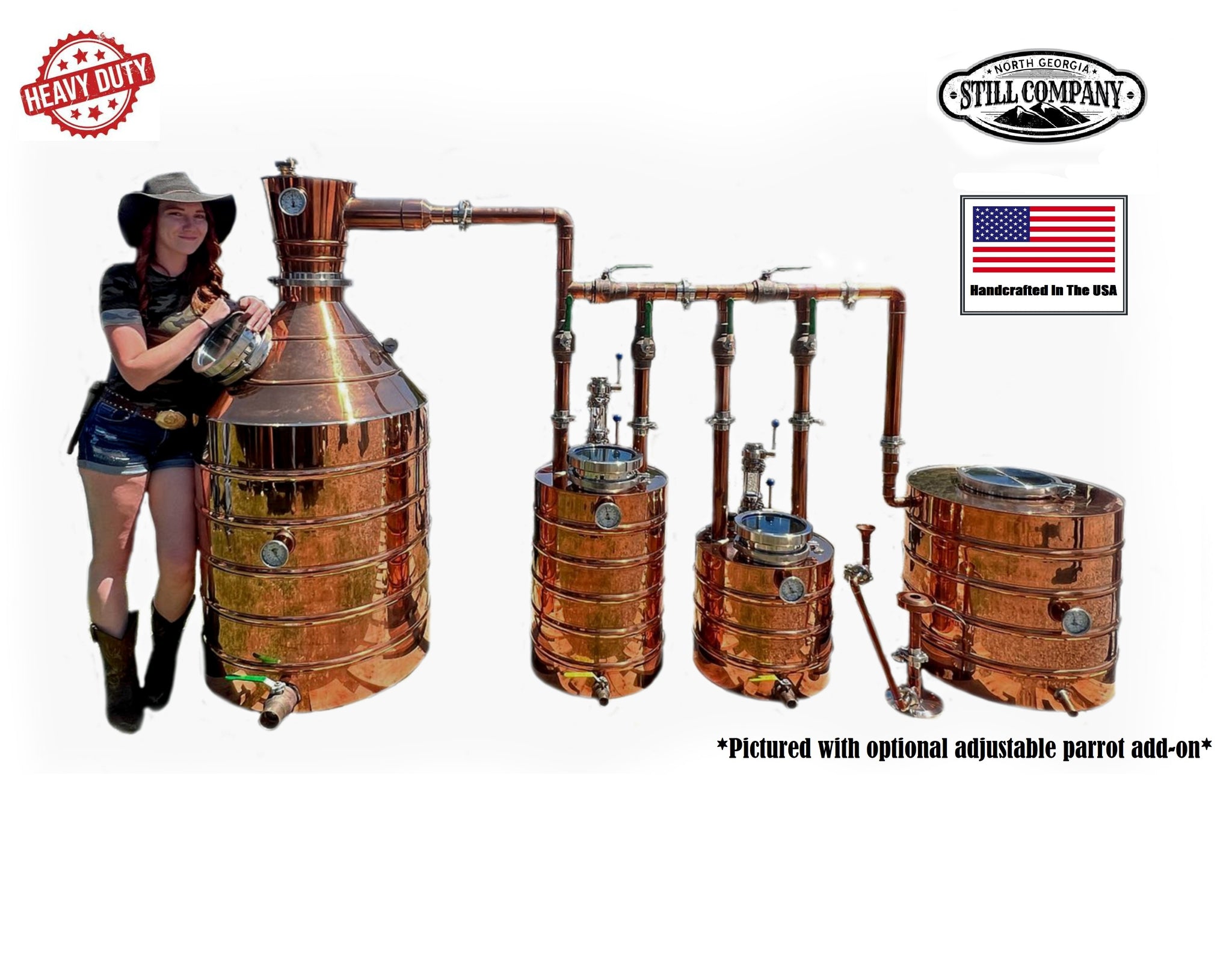 Moonshiner Amanda's 110 Gallon Distillers Kit *Heavy Duty*