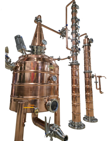 29 Gallon Bain Marie Jacketed Still Hybrid Still