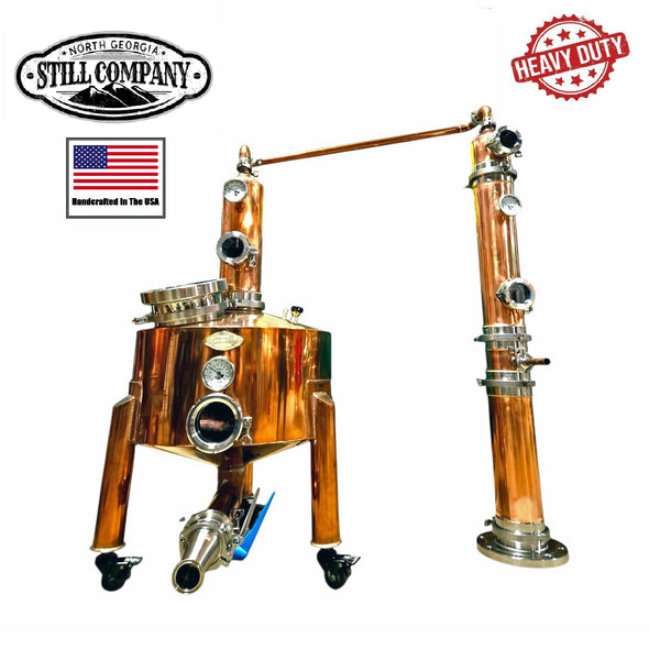 29 Gallon Conical Bottom Pot w/ Shotgun Condenser