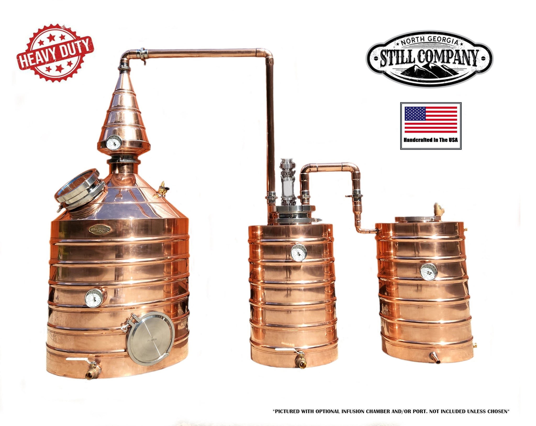 Moonshine Shua's 2.0 Wide 75 Gallon Distillers Kit *Heavy Duty*