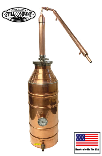 10 Gallon Still w/ 2" Pot Still Head & Condenser