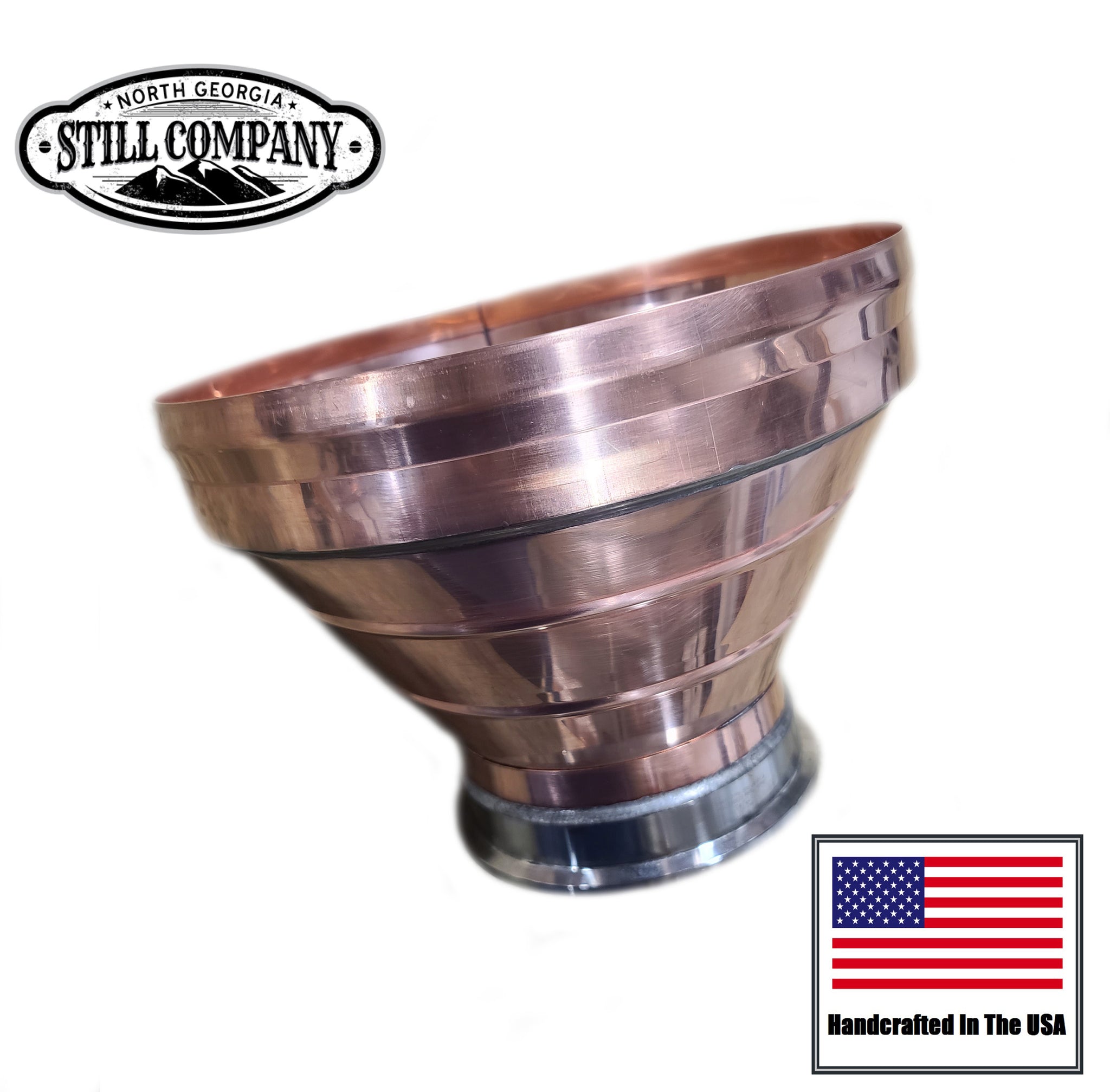 6" Tri Clamp Copper Funnel