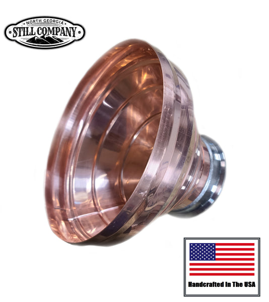 6" Tri Clamp Copper Funnel