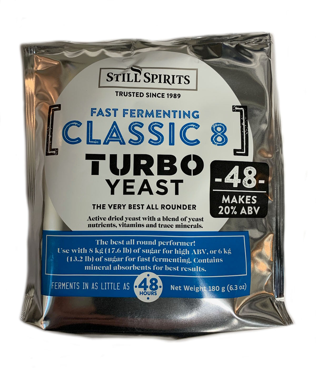 Still Spirits Turbo Yeast Classic 8 (48 hour)